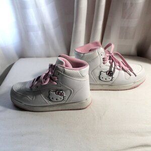 Hello Kitty By Sanrio High Top Sneakers, Girls Size 4, NWOT